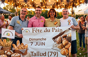 Acteurs Locaux de Le Tallud - J-14 avant la Fête du Pain du Tallud ! 