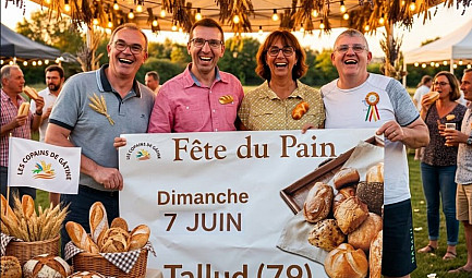 Acteurs Locaux de Le Tallud - J-14 avant la Fête du Pain du Tallud ! 
