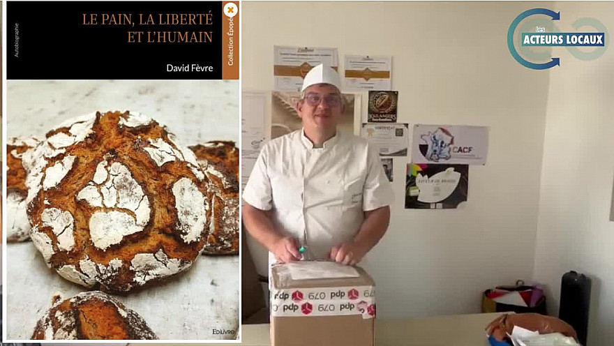 TvLocale Acteurs Locaux de Parthenay - le tout premier livre de David FEVRE vient d'arriver !
